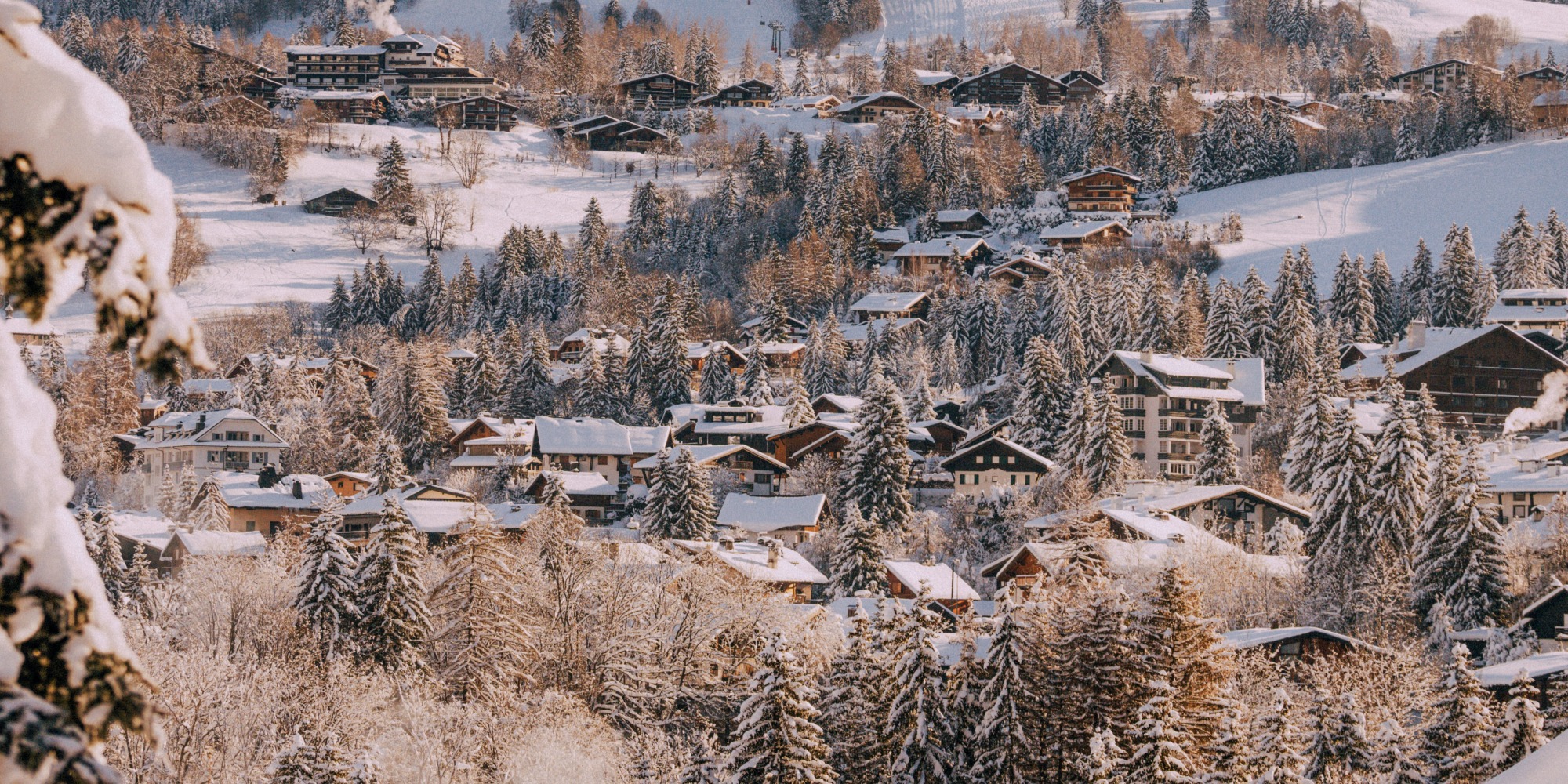 Views over Megeve